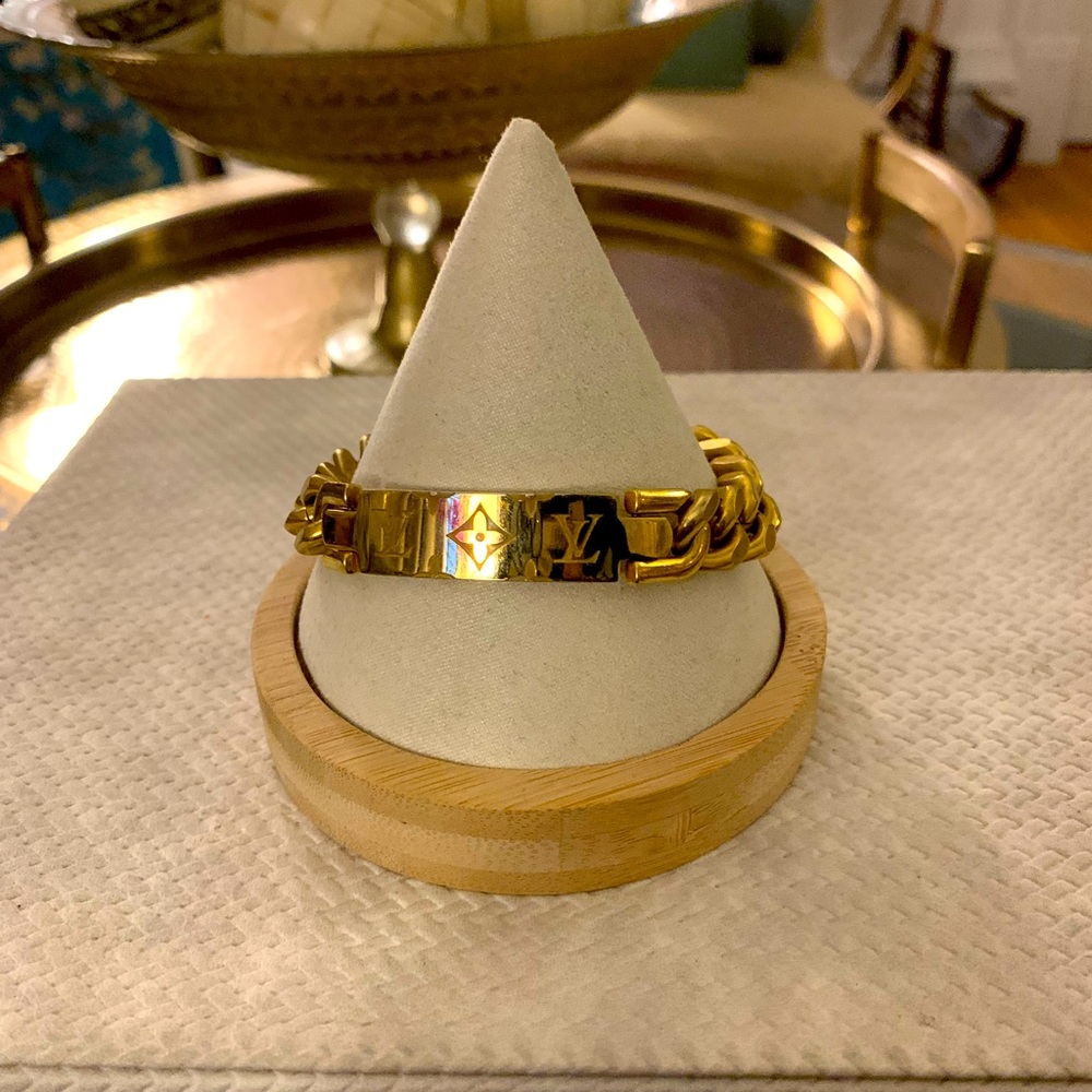 Gold Linked Bracelet